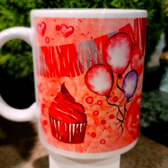 "It's Time to Celebrate" Birthday design - 11 oz. Coffee mug/cup - Picture 3 of 6